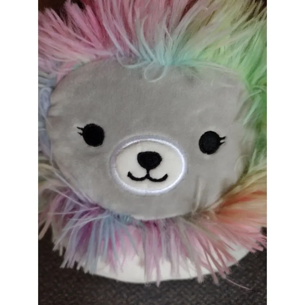 Leonori Squishmallow Winged Lion Gray Rainbow 7 inch Plush Stuffed Animal